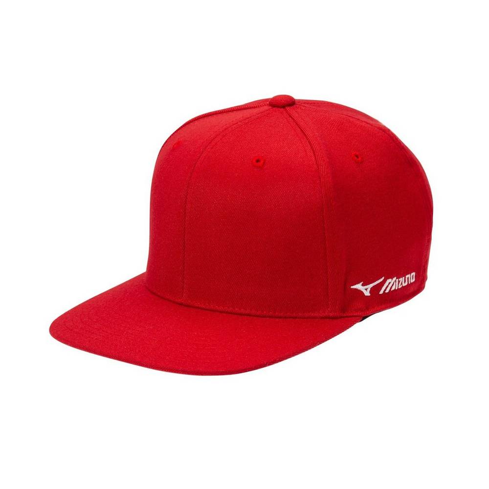 Chapéu Mizuno Team Snapback - Homem - Vermelhas - BHANR8356